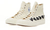 Converse Chuck Taylor All Star 70 Hi Comme des Garcons PLAY Multi-Heart Milk