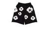 Denim Tears The Cotton Wreath Shorts Black