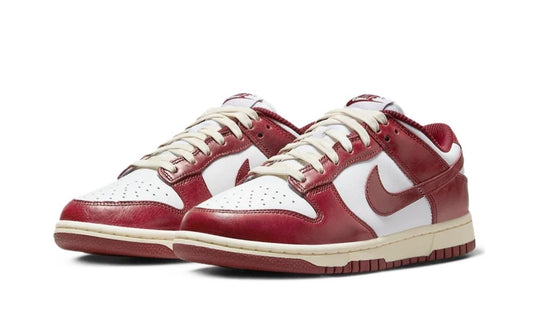 Nike Dunk Low PRM Vintage Team Red