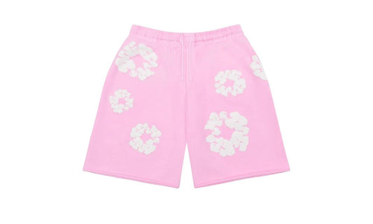 Denim Tears The Cotton Wreath Sweatshorts Powder Pink