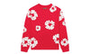 Denim Tears Long Sleeve Cotton Wreath Tee Red