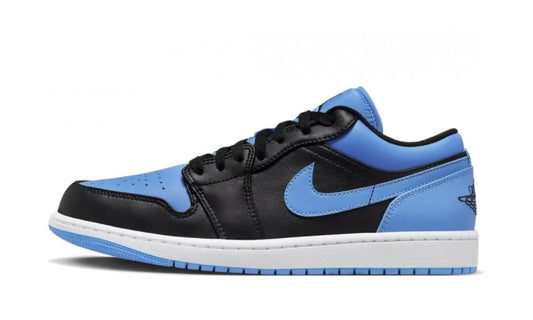 Jordan 1 Low Black University Blue