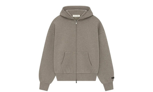 Fear of God Essentials Classic Full Zip-Up Hoodie Homestead Heather