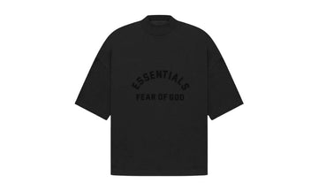 Fear of God Essentials Arch Logo Tee Jet Black