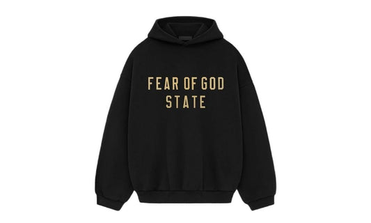 Fear of God Essentials Fleece Hoodie Black