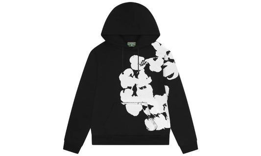 Denim Tears Big Cotton Wreath Sweatshirt Black