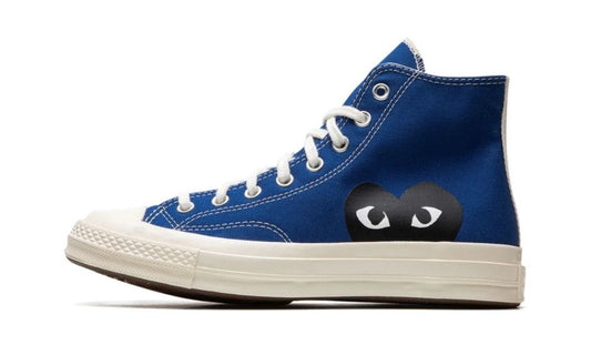 Converse Chuck Taylor All Star 70 Hi Comme des Garcons PLAY Blue Quartz